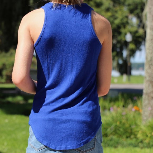 Submarine Royal Blue Tank - Bundle Me! - Picture 3 of 8